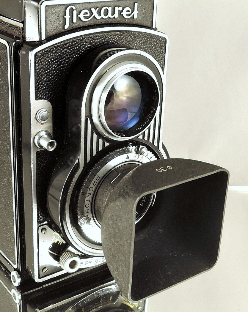Flexaret Meopta Shade Hood Ø 30 Lens Hood for Flexaret II – V Very Preserved