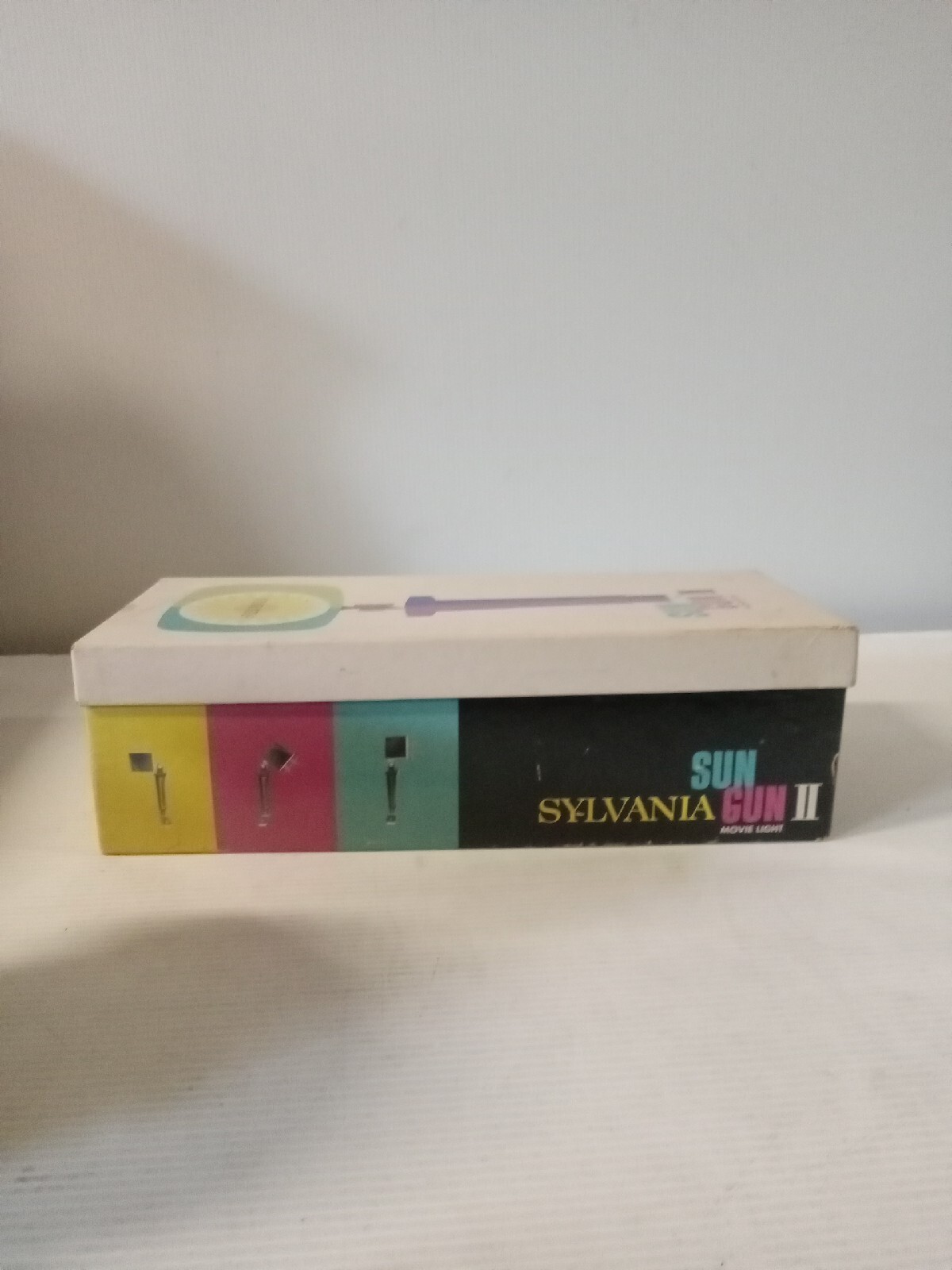 Sun Gun II 2 Movie Light Sylvania SG-55 Vintage with Box (#00u)