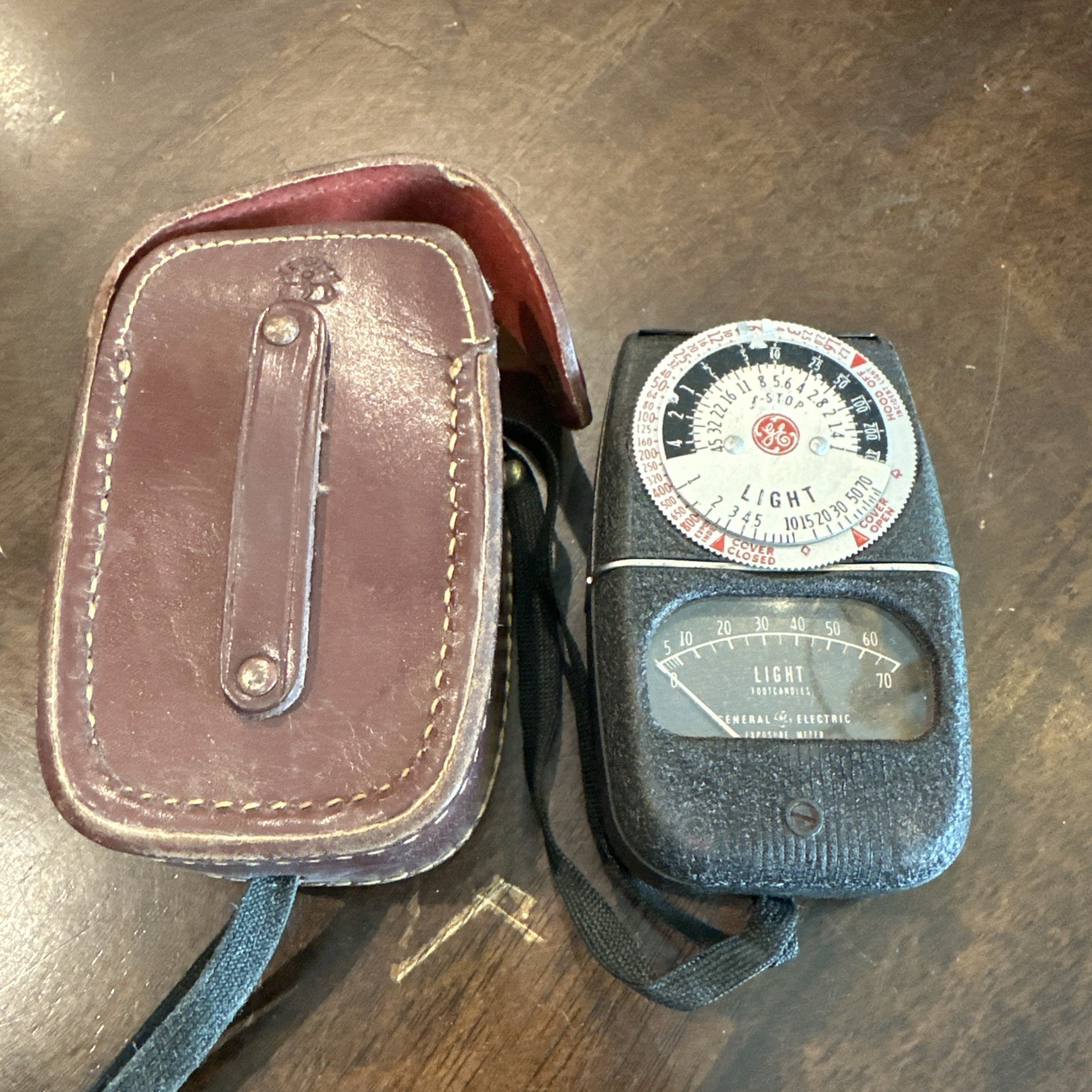 Film General Electric (GE) Light Values exposure meter Old fashioned Vintage