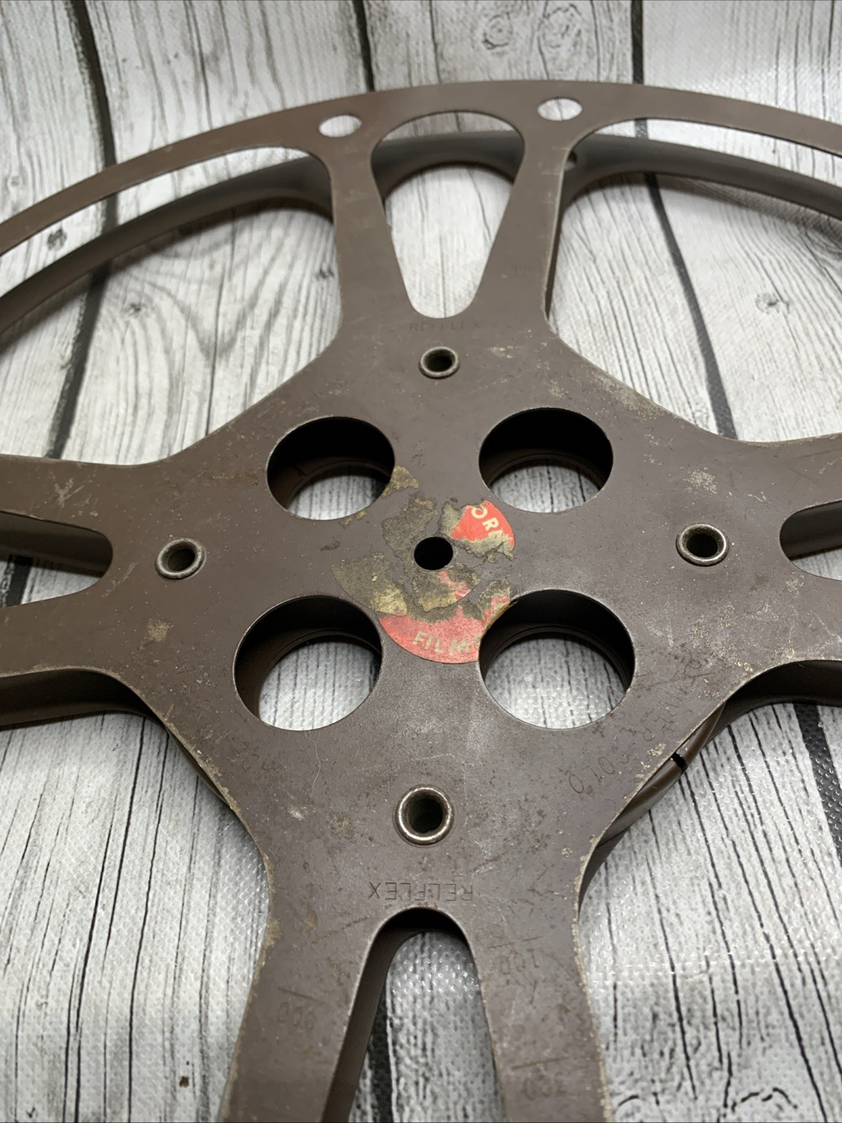 Goldberg Brothers Film Reel 122.017 Reflex 14” Brown