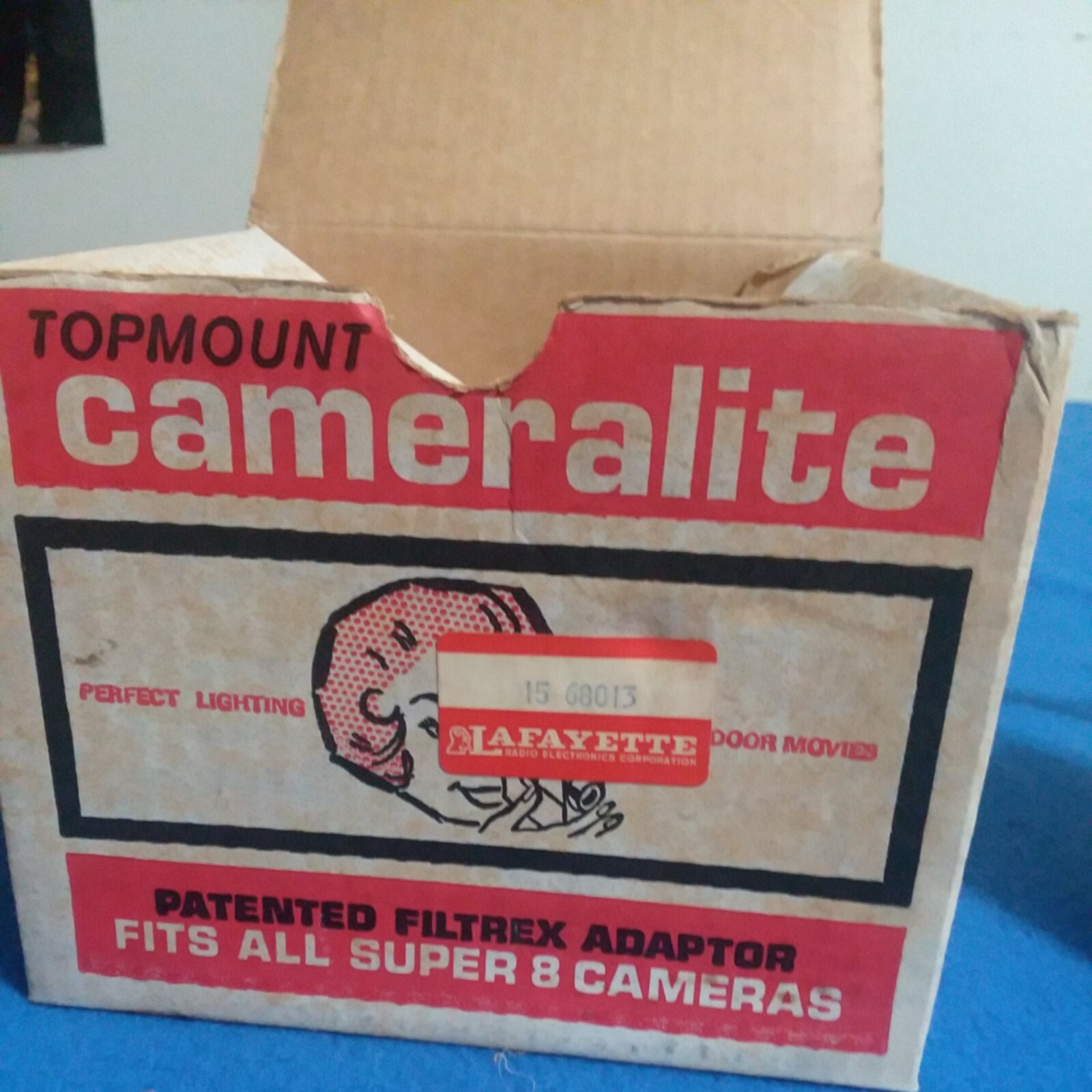 Vintage Acme Lite Top mount Cameralite light Super 8 model 91 DWA – TESTED