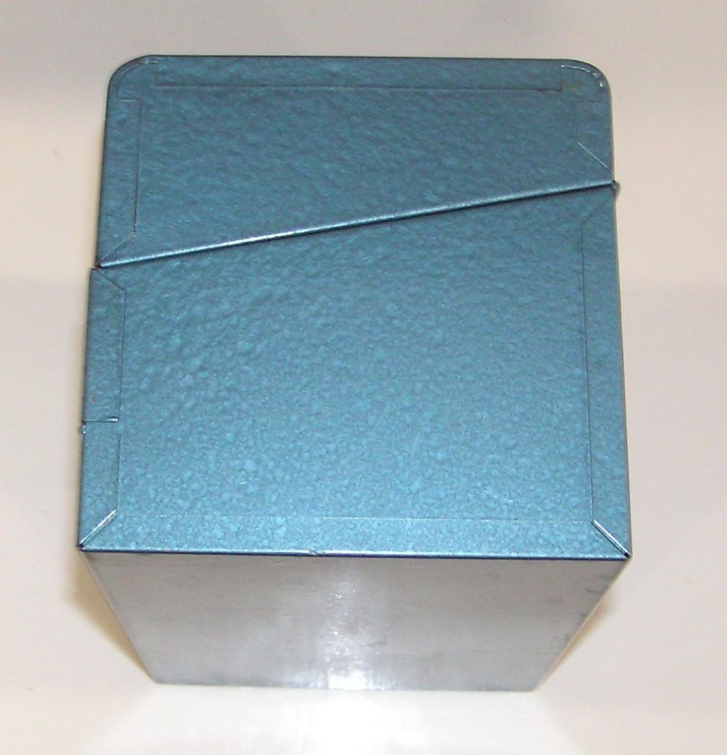 Bruce 8mm Film Storage Case 12 Slot +10 Empty Metal Reel Canister