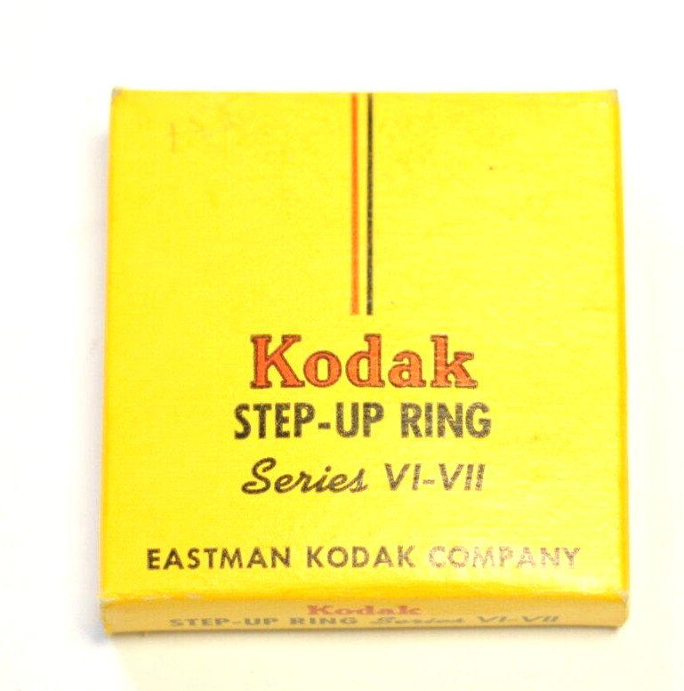Kodak step-up ring series VI to VII. Nos.