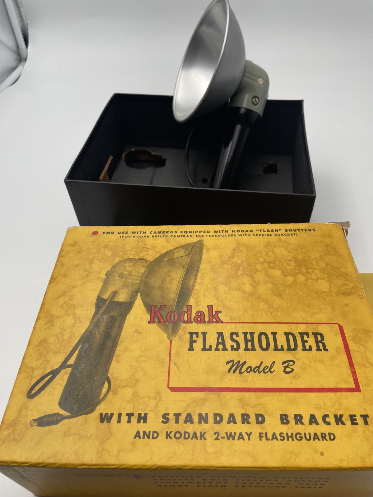 1950s Kodak Flash Holder Standard Bracket Original Box
