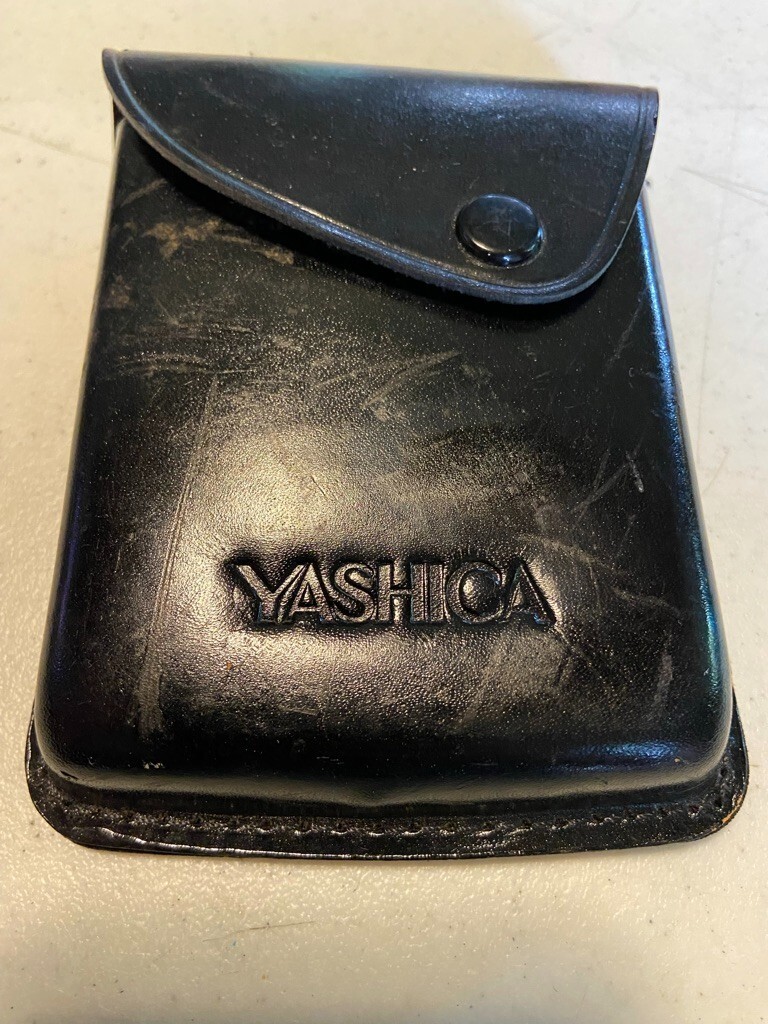 Vintage Yashica Leather Lens Camera Holder