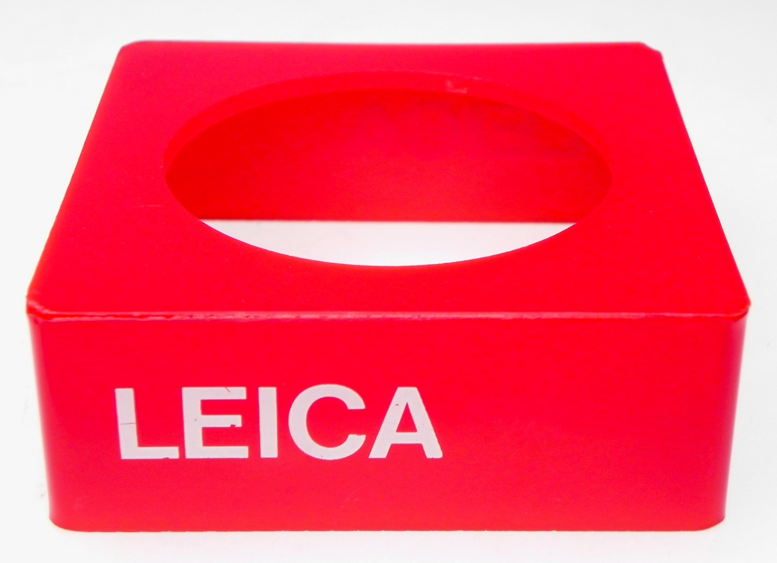 Vintage Thin Red Leica R Lens Display Stand #1