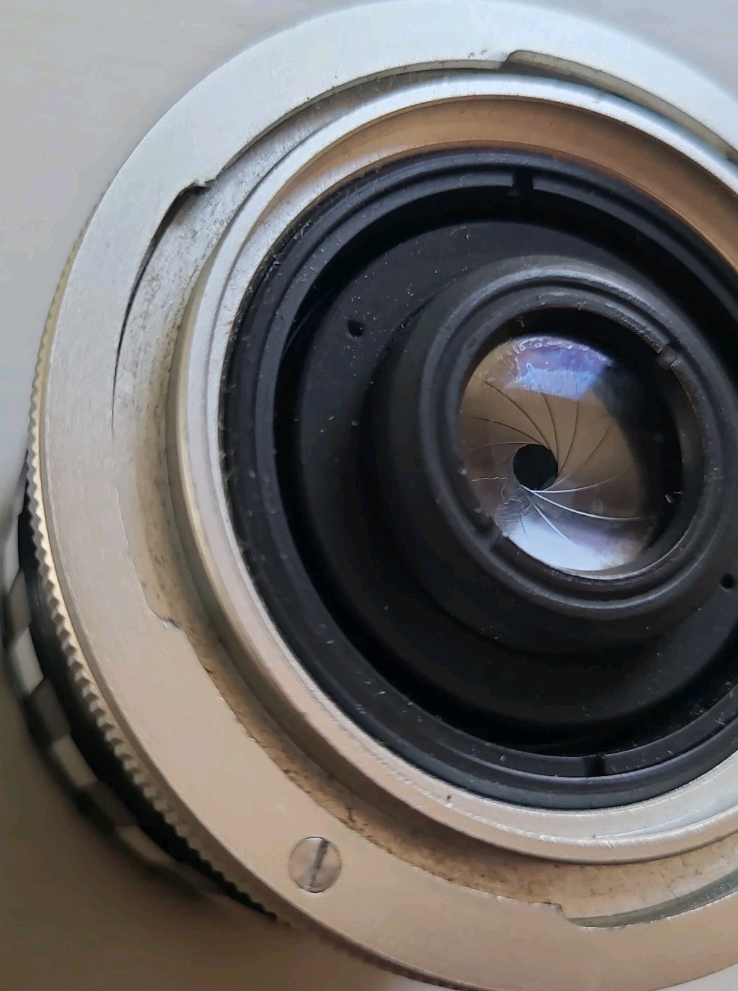 Vintage Schacht Ulm-Donau M – Travenar Lens 1:2.8 / 50mm With Case EXA Bayonet?
