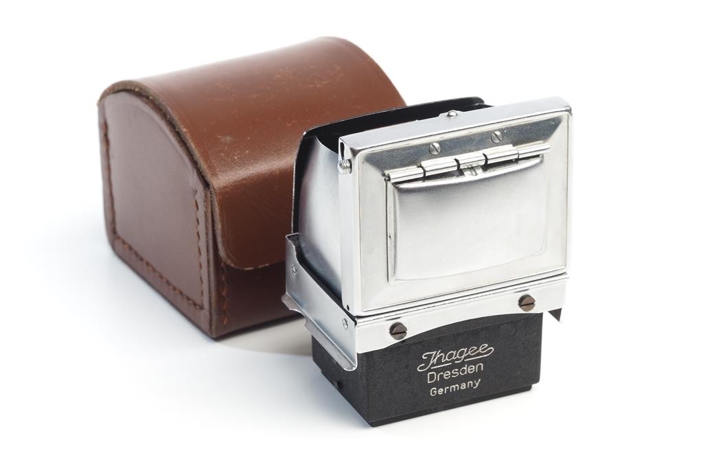 Ihagee Exakta Varex Waist Level Finder Light Shaft In Case