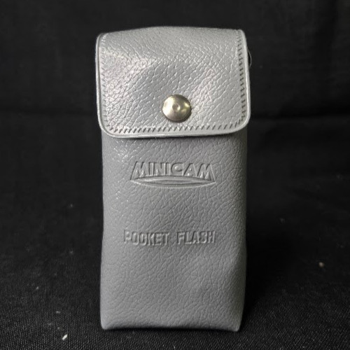 Vintage Photography Minicam Pocket Flash with Case (japan)