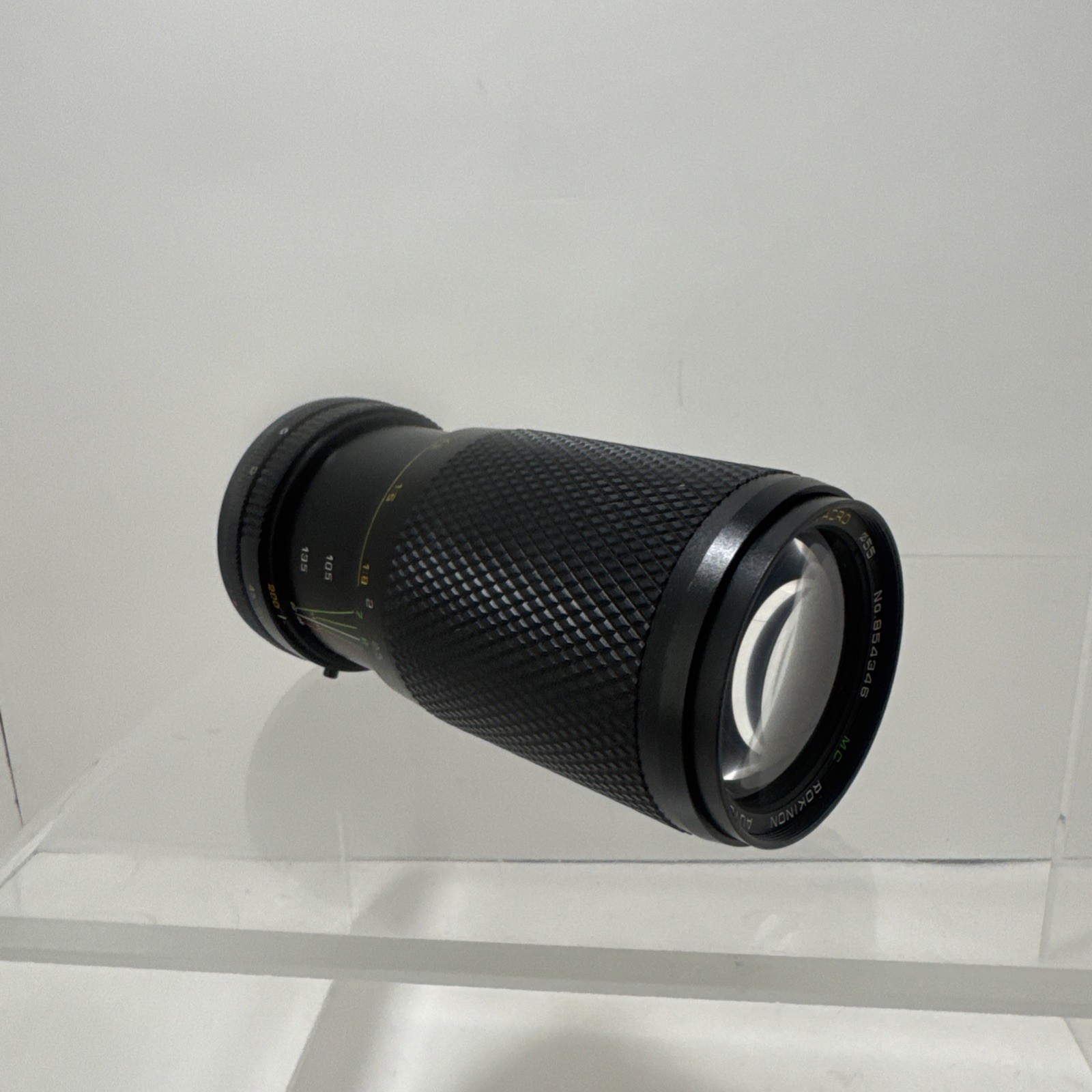 Vintage Rokinon No. 854346 MC 80-200mm 1:45 Macro Auto Zoom Lens