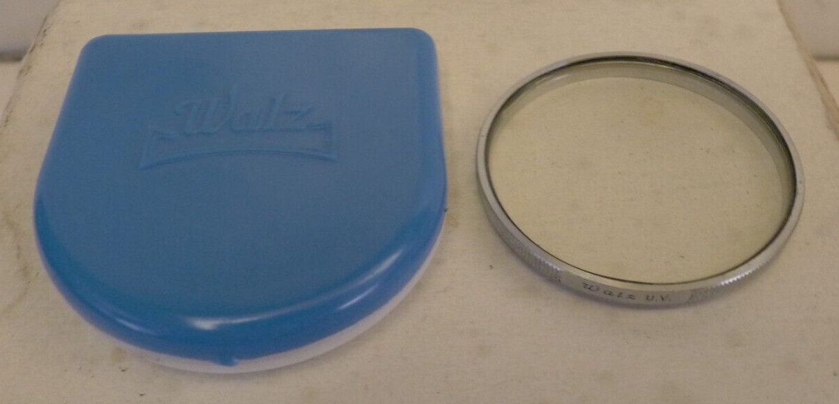 Walz 39mm U.V. Ser VI Screw In Filter +Original Case – Japan