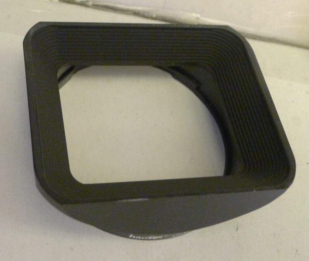 Haoge LH-X23 Square Metal Lens Hood +Cover for Fujifilm XF23mm F1.4 II
