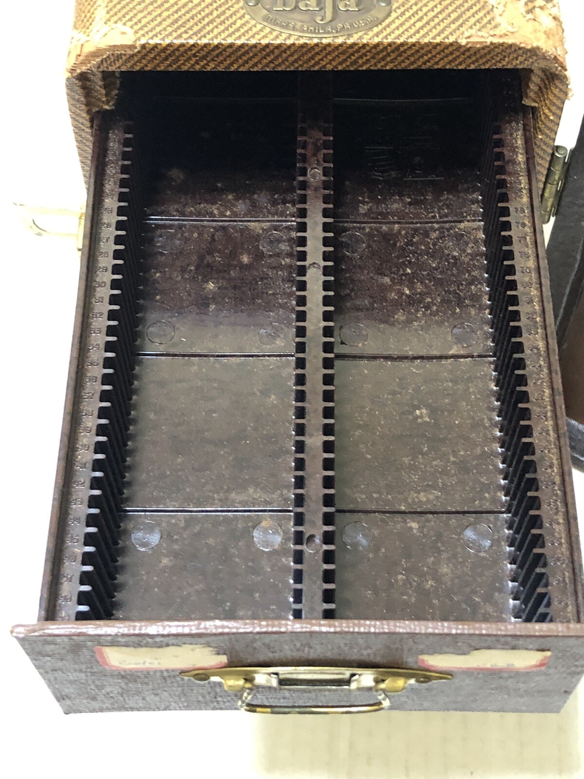 Vintage 1950s BARNETT & JAFFE Slide Holder Case with 3 Drawers (BAJA) – Decor