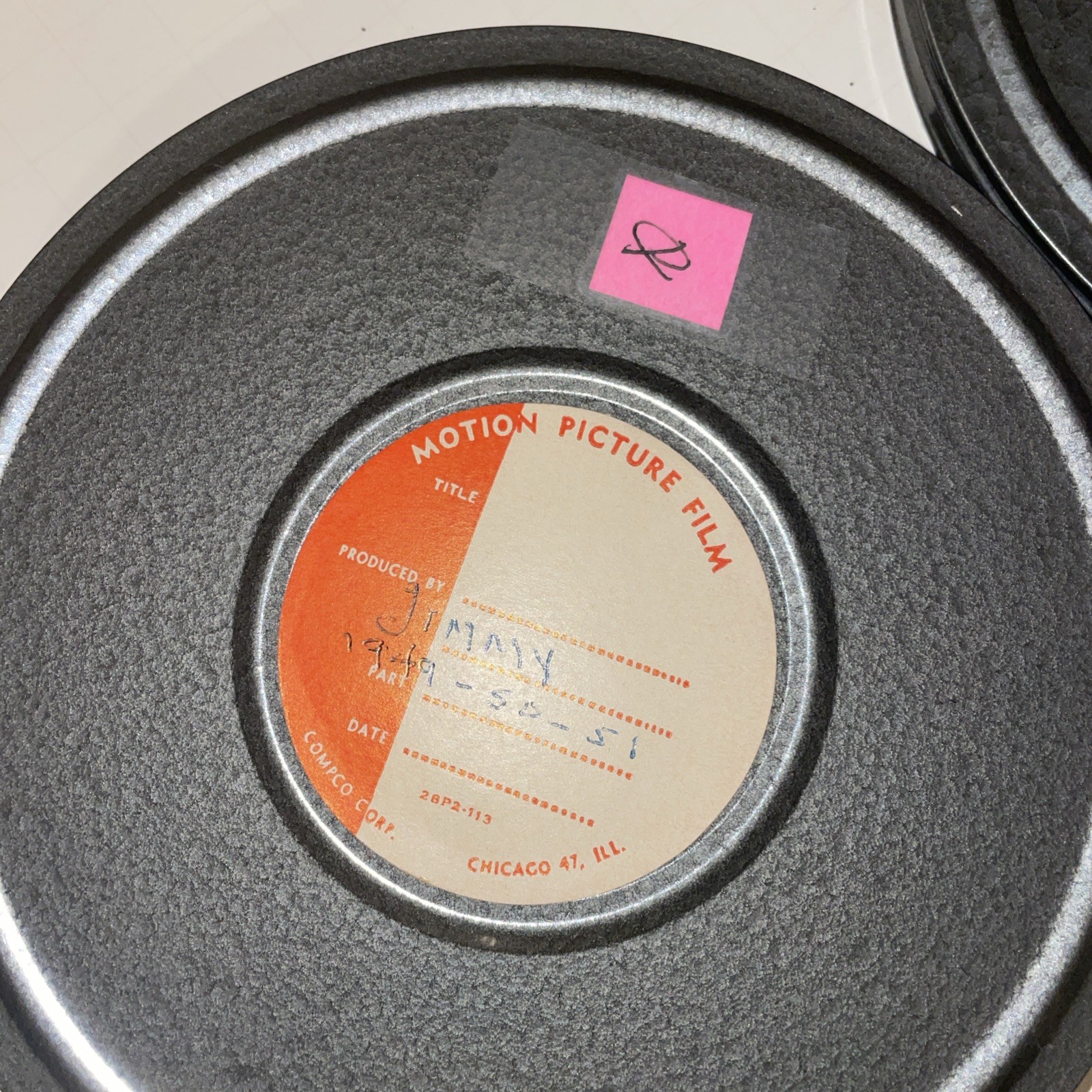 Brumberger Metal Case For 12 Reels – 5″ & 6″ Reel Canisters Included – No Reels