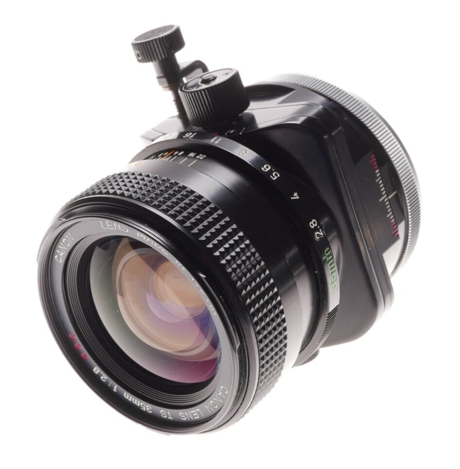 Canon ts tilt shift 35mm 1:2.8 s.s.c. Slr camera lens caps tripod mount keeper