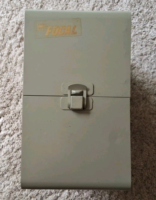 Vintage Kmart Focal 6 Reel 8mm Storage Case No Reels