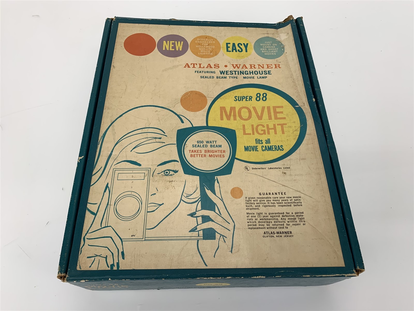 Atlas Warner Westinghouse Super 88 Movie Light