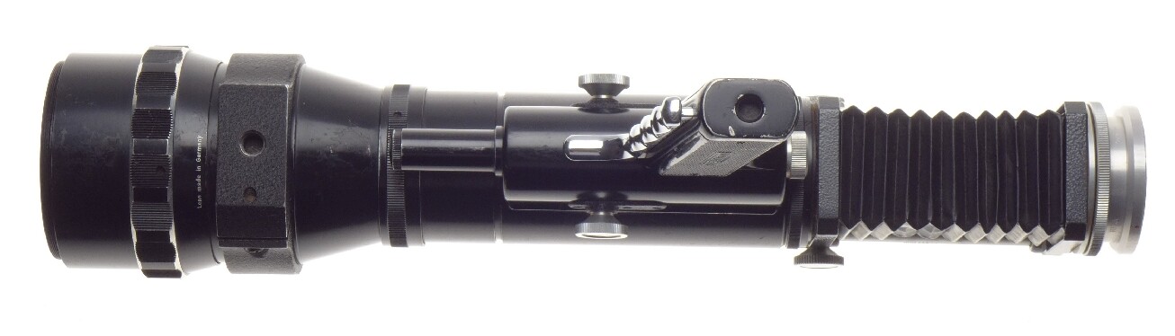 Novoflex noflexar 1:5.6 f=400mm follow-focus lens pistol grip bellows rexa mount