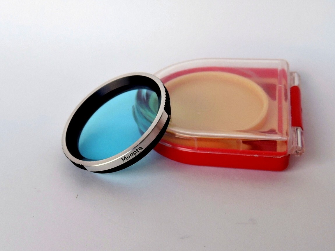 Flexaret MEOPTA B1 B36 Color Filter Czechoslovakia Genuine Accessories Bayonet