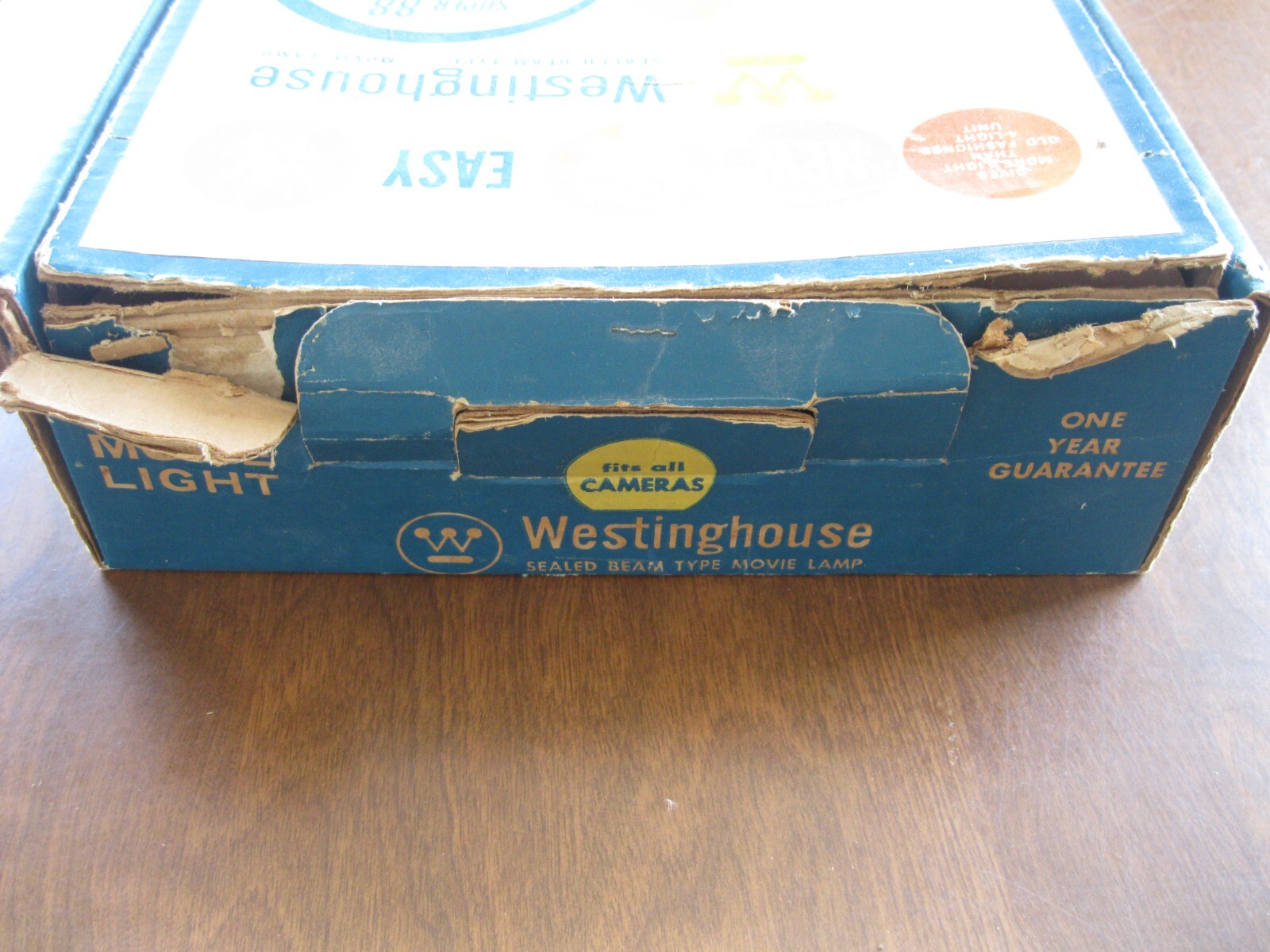 Old Vintage WESTINGHOUSE MOVIE LAMP – Model Super 88 – New Old Stock