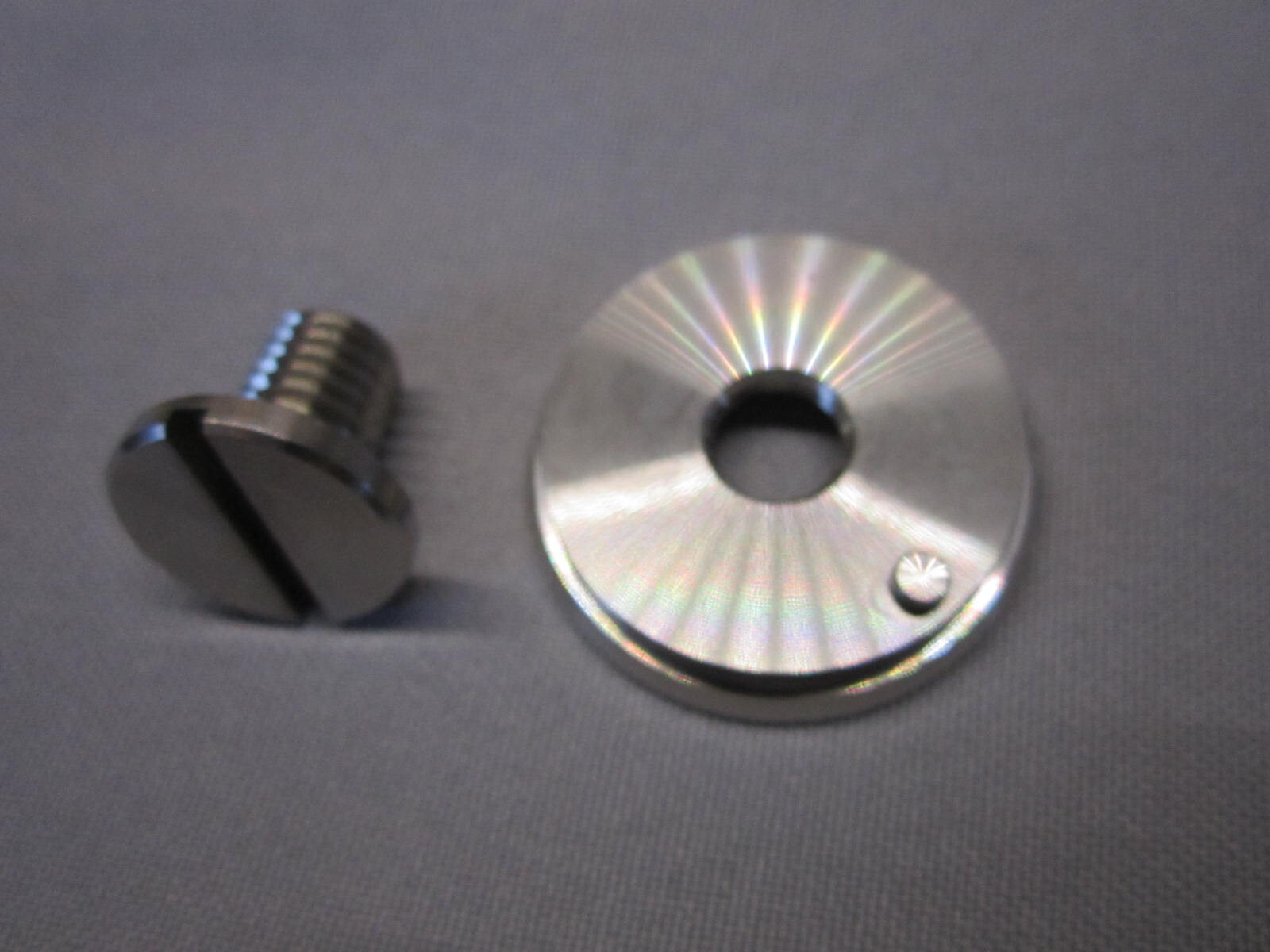 🔥 BOLEX 16MM QUICK RELEASE ADAPTER DISK 304 STEEL for DECLIC HAND GRIP TRIPOD