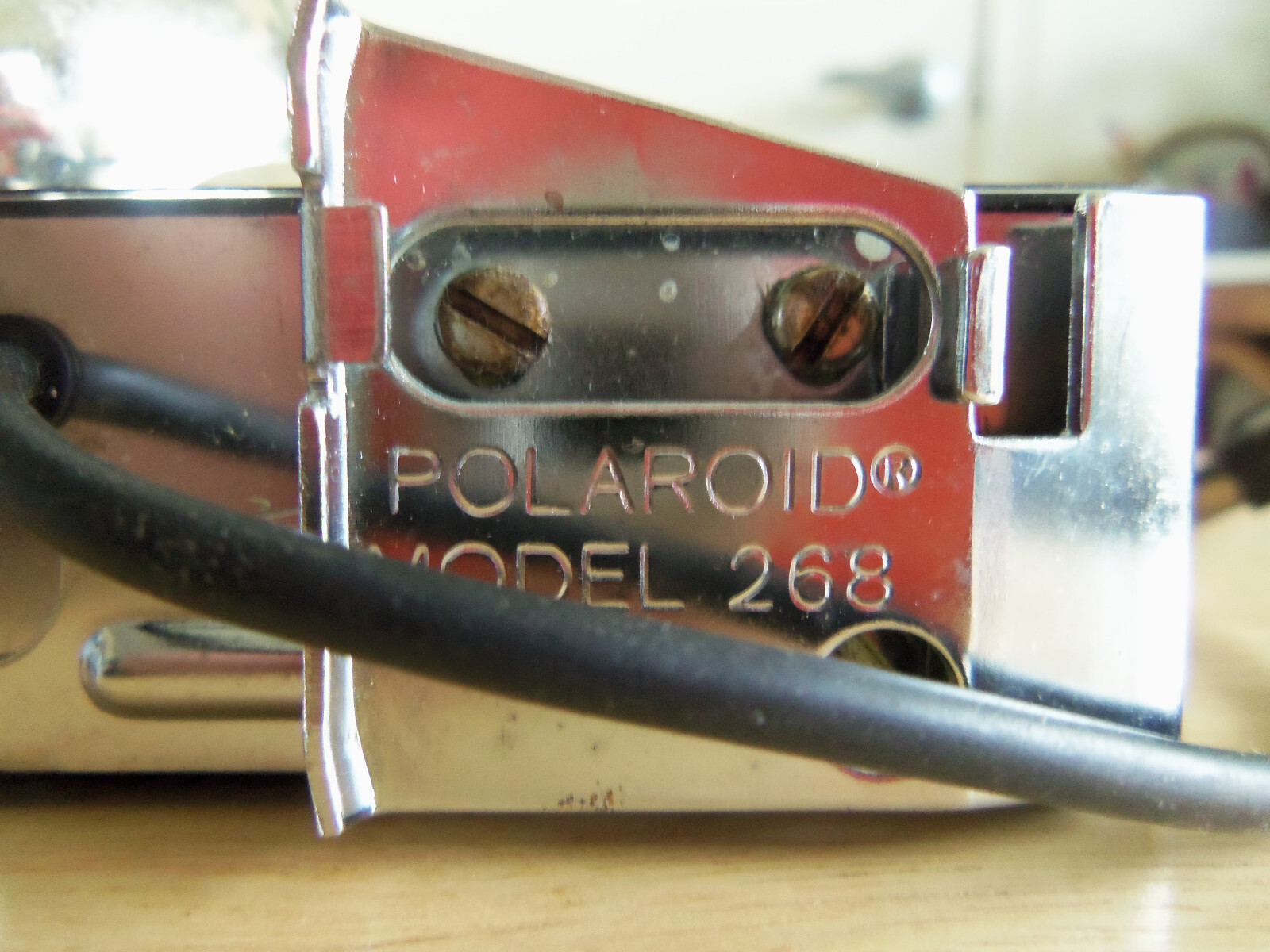 Polaroid Color Pack Camera Close-Up Kit # 583 with Box flash attachment