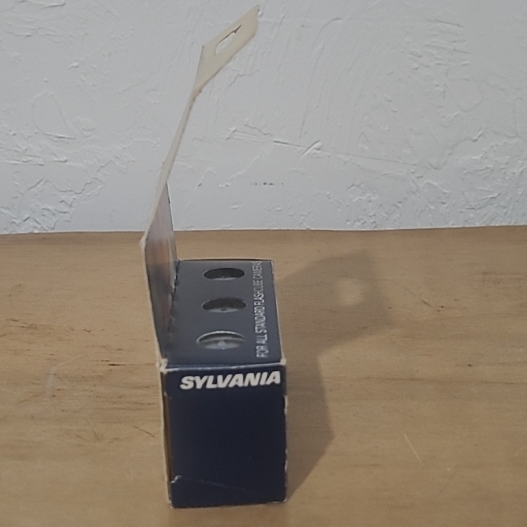 Vintage Sylvania Blue Dot Flashcubes Camera Flash Cubes 3 Pack 12 Flashes NOS