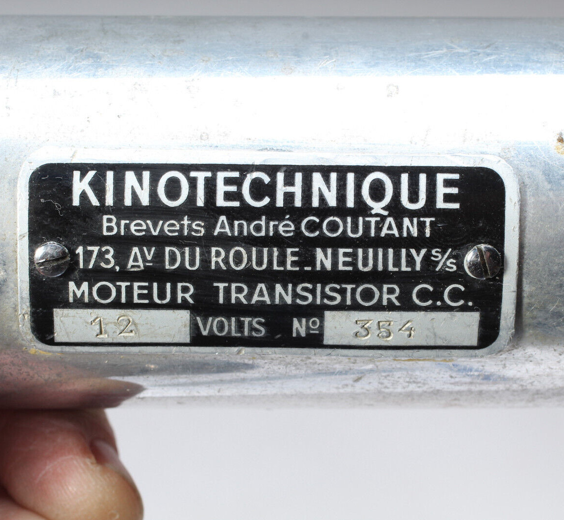 KINOTECHNIQUE 12V MOTOR TRANSISTOR W CABLE FOR CINE CAMERA ECLAIR ARRI ETC