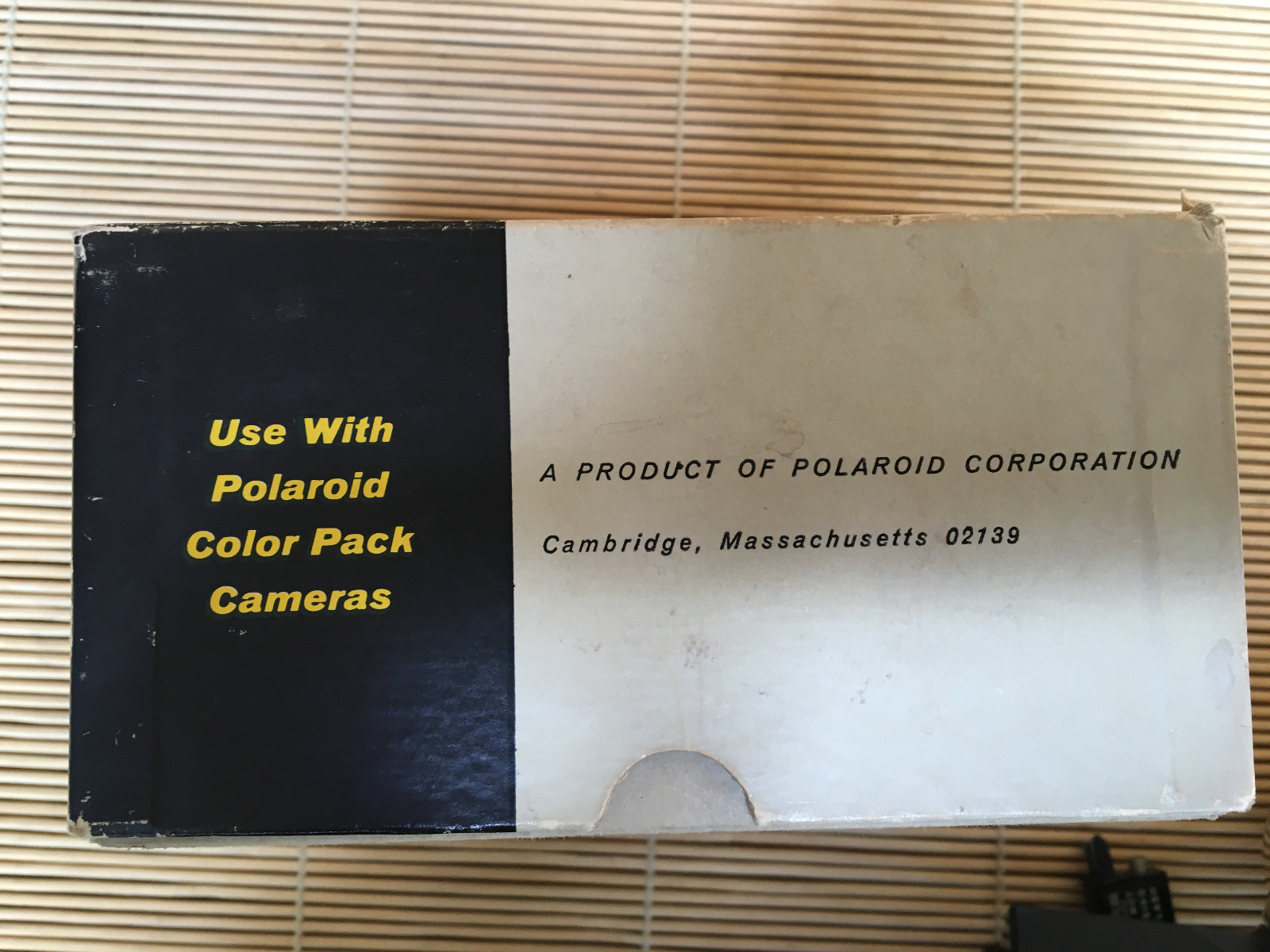 VINTAGE! Polaroid Flashgun Flash Gun #268 with Box & Black & White Print Coater