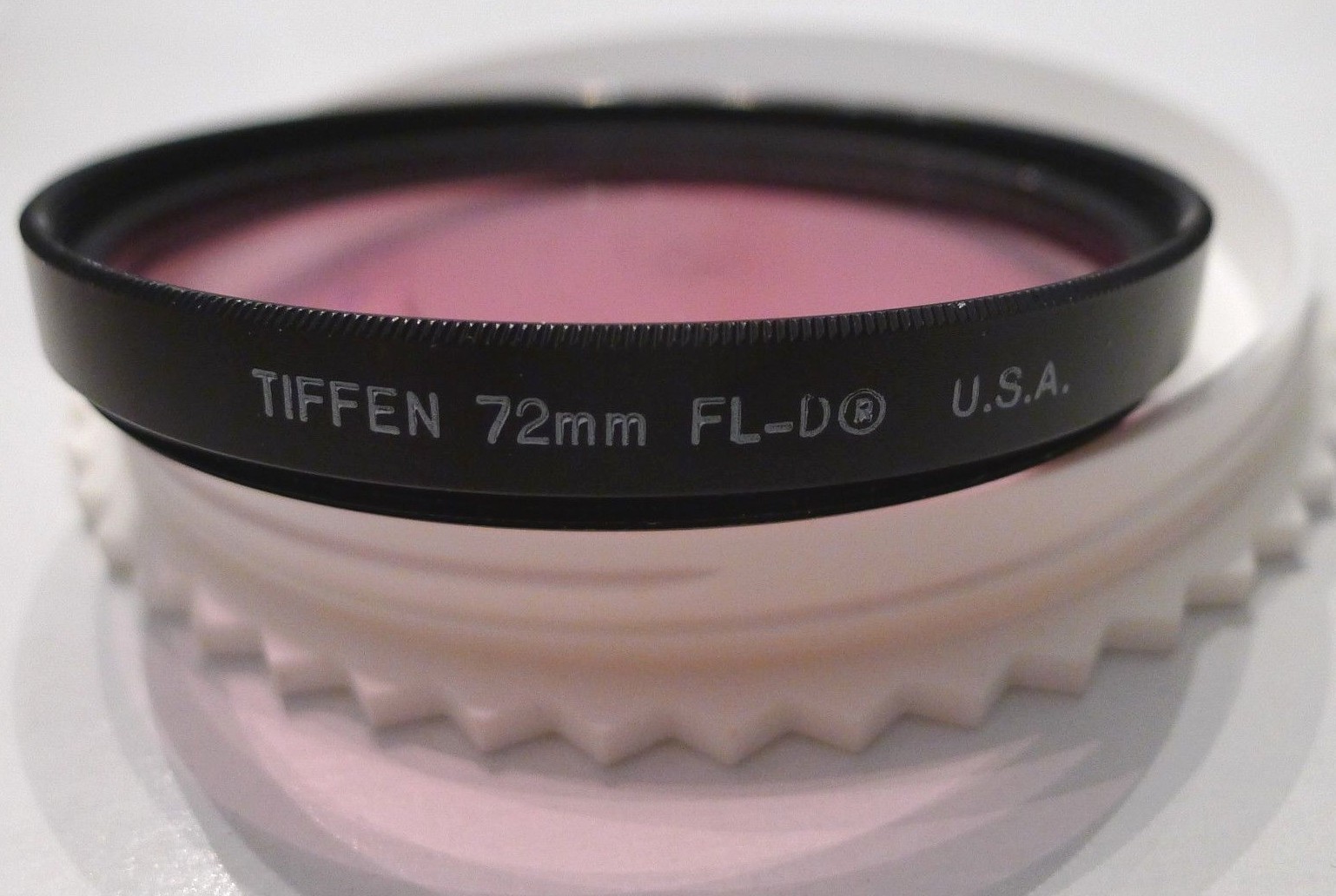 Tiffen FL-D FLD 72mm Filter +Protective Case, Box & Manual -Made in Japan