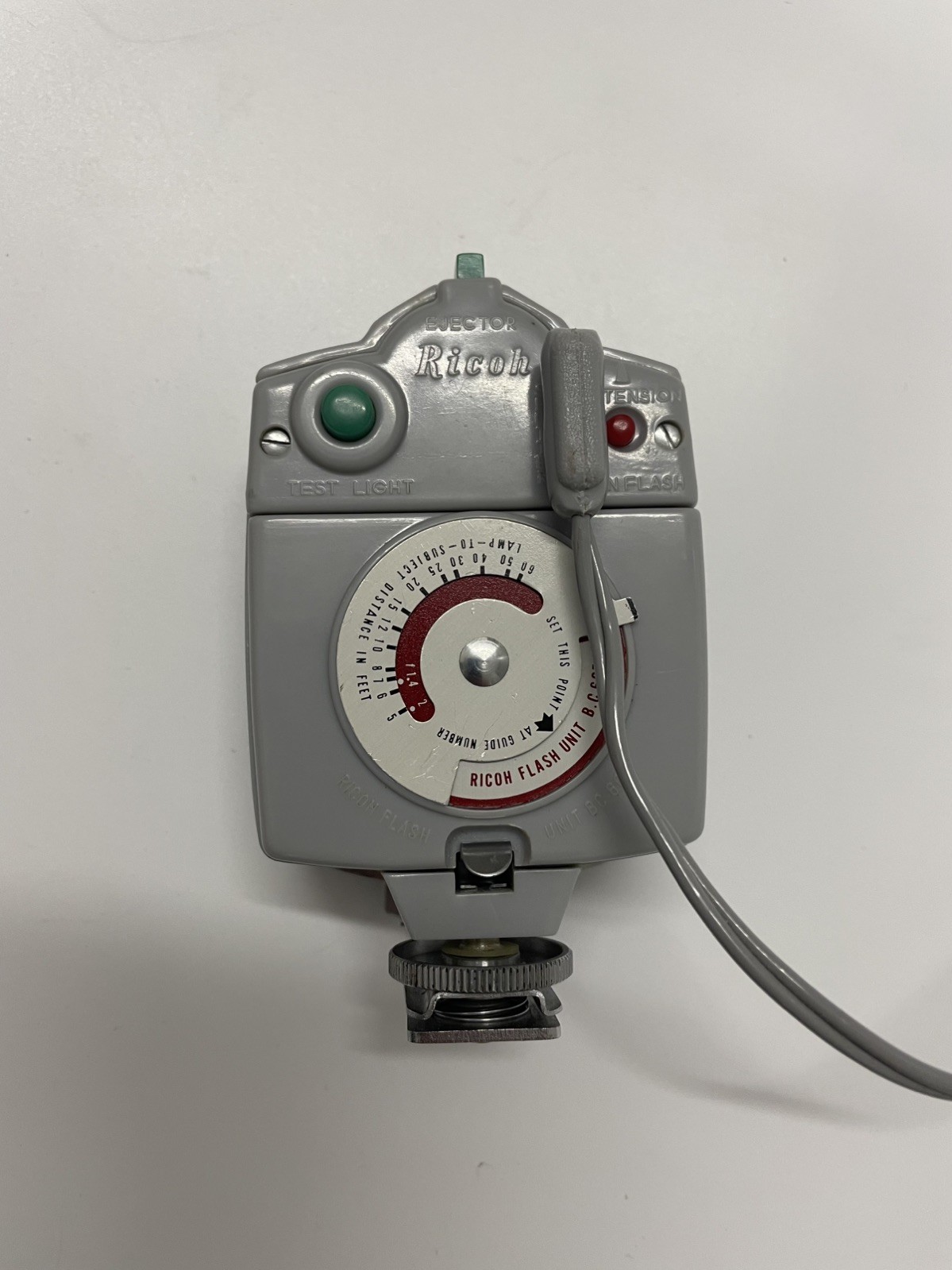 1950’s Ricoh BC-605 hot shoe flash KNOWN GOOD working