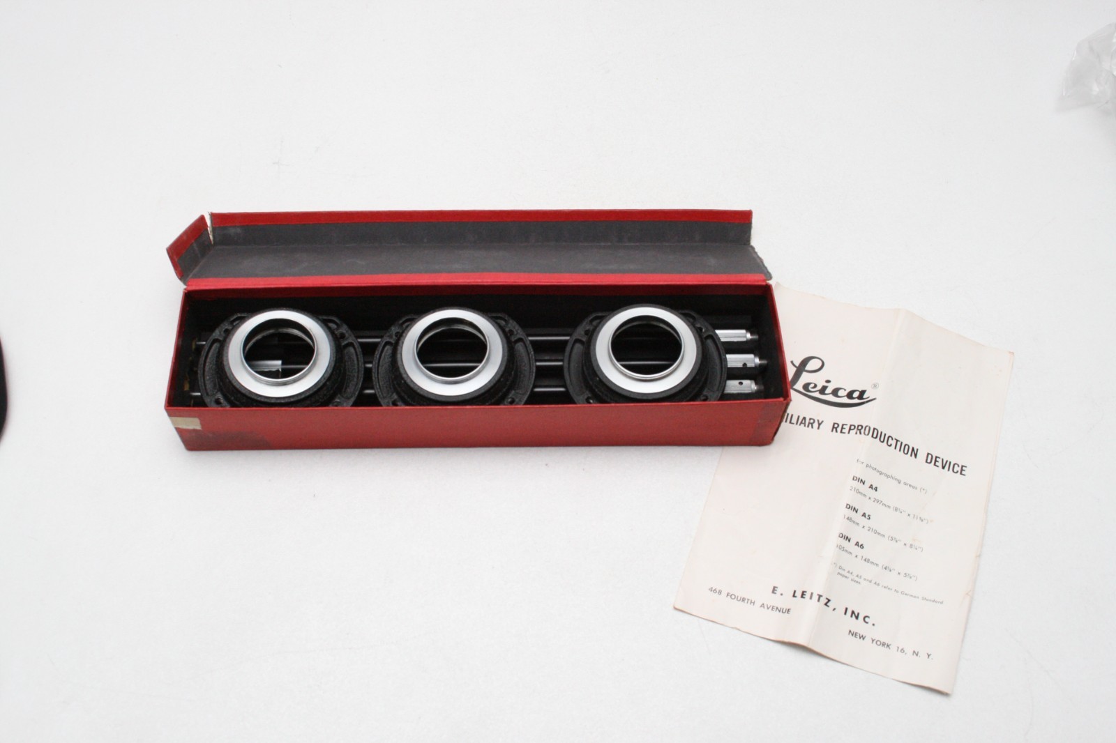 Leica/Leitz BOOWU Auxiliary Reproduction Device Photography Germany