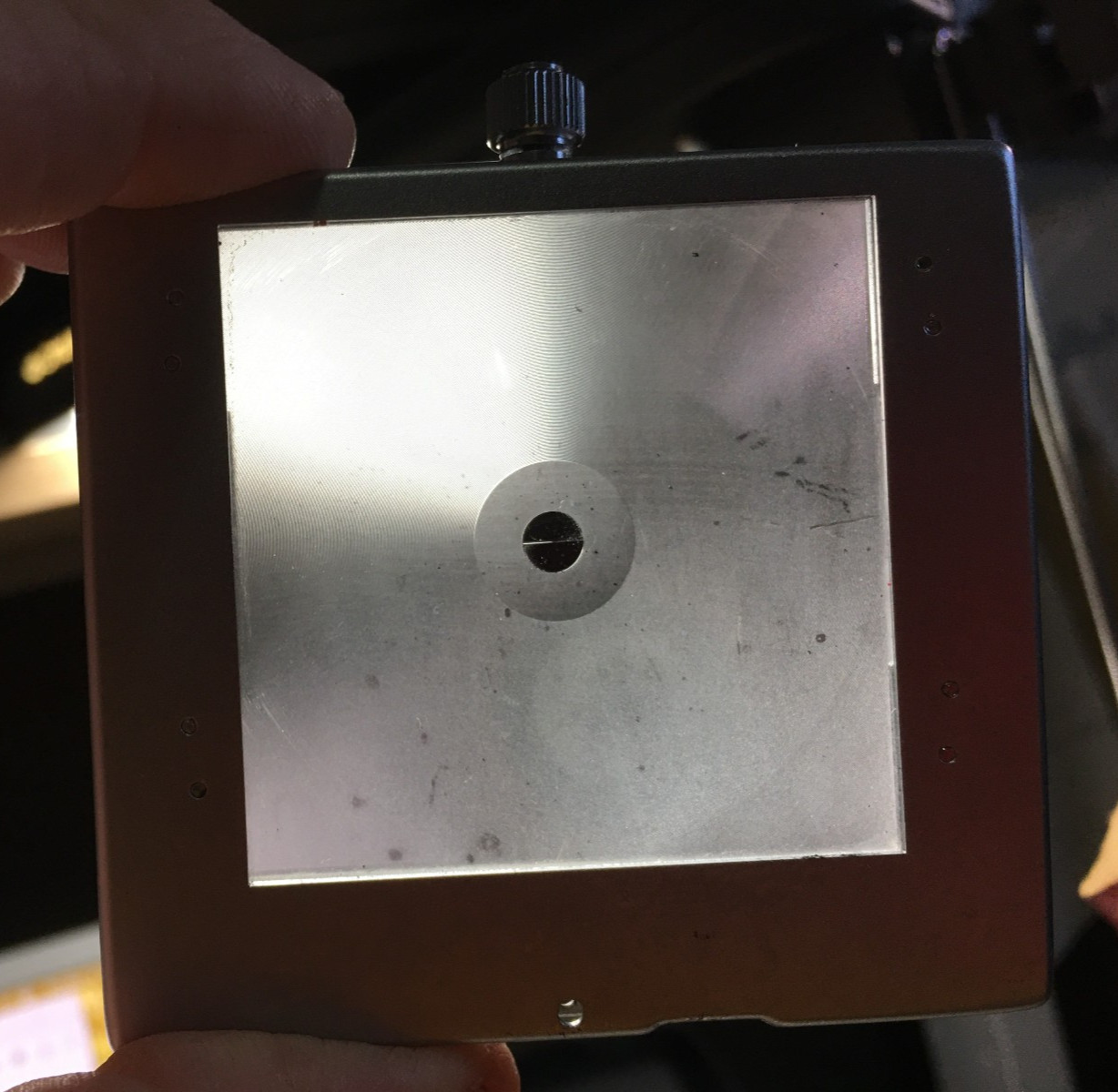 MAMIYA FOCUSING SCREEN & HOLDER FOR C SERIES TLR CAMERAS C22 C33 C220 C330