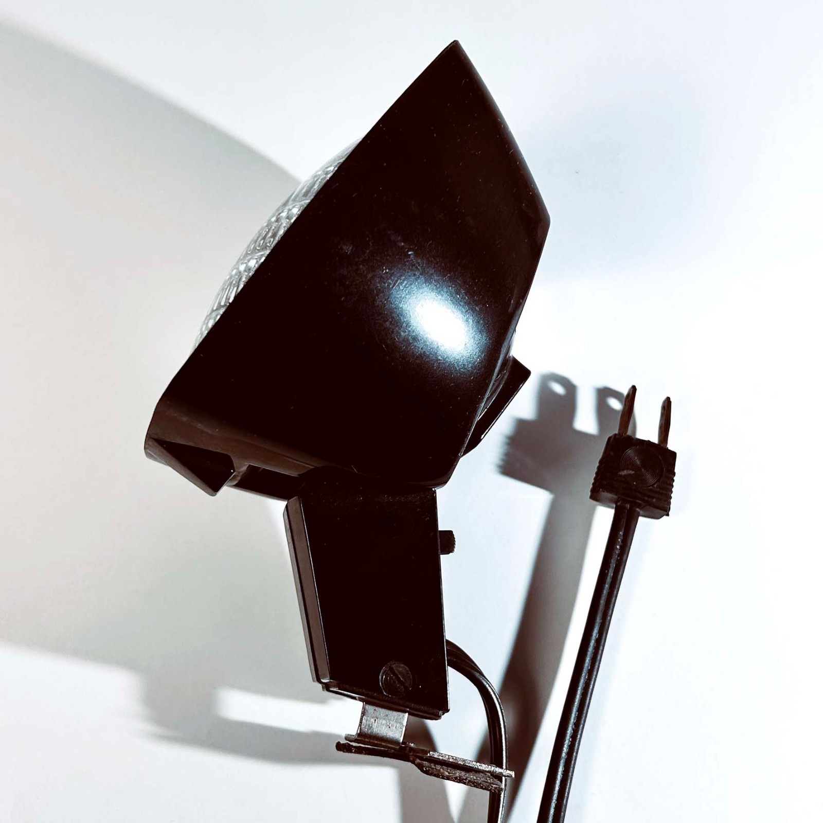 Vintage Atlas Warner Super 8 Movie Light Model E-38487-4 Black USA