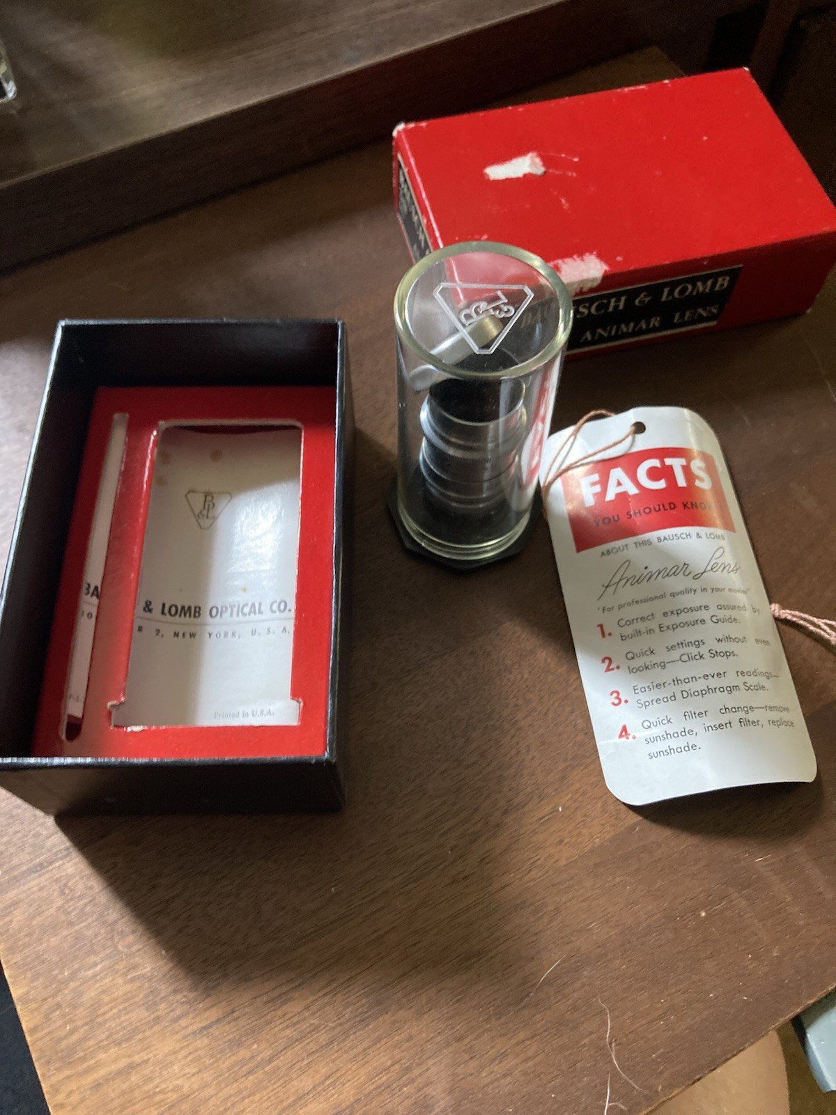 Bausch & Lomb 25mm Animar Lens F2.7