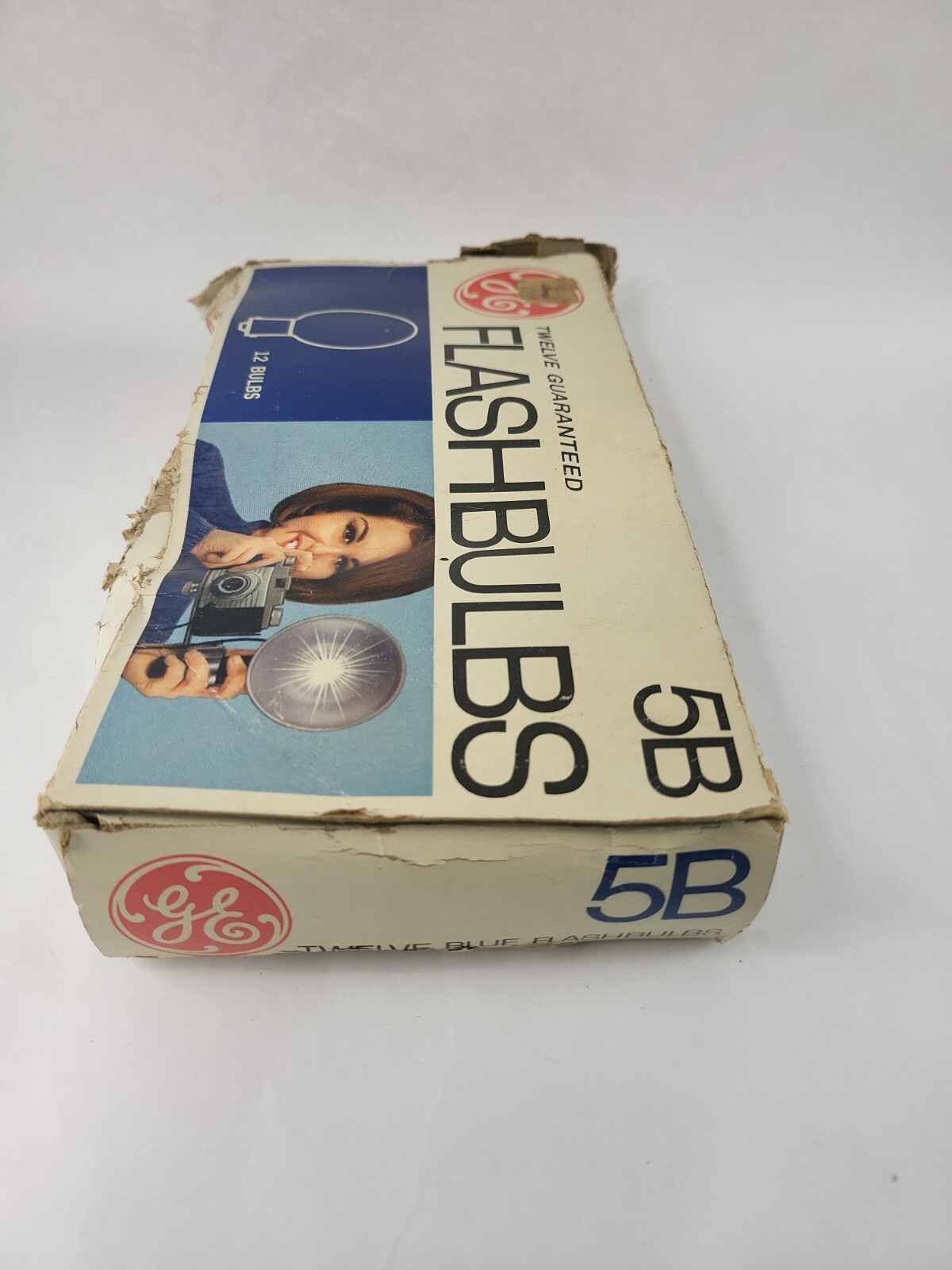 GE General Electric Flashbulbs 5B Camera Photography Vintage