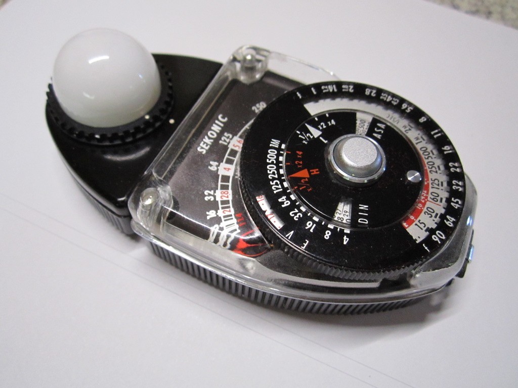SEKONIC PRO EXPOSURE LIGHT METER for BOLEX 16MM MOVIE CAMERA, WORKING! #2