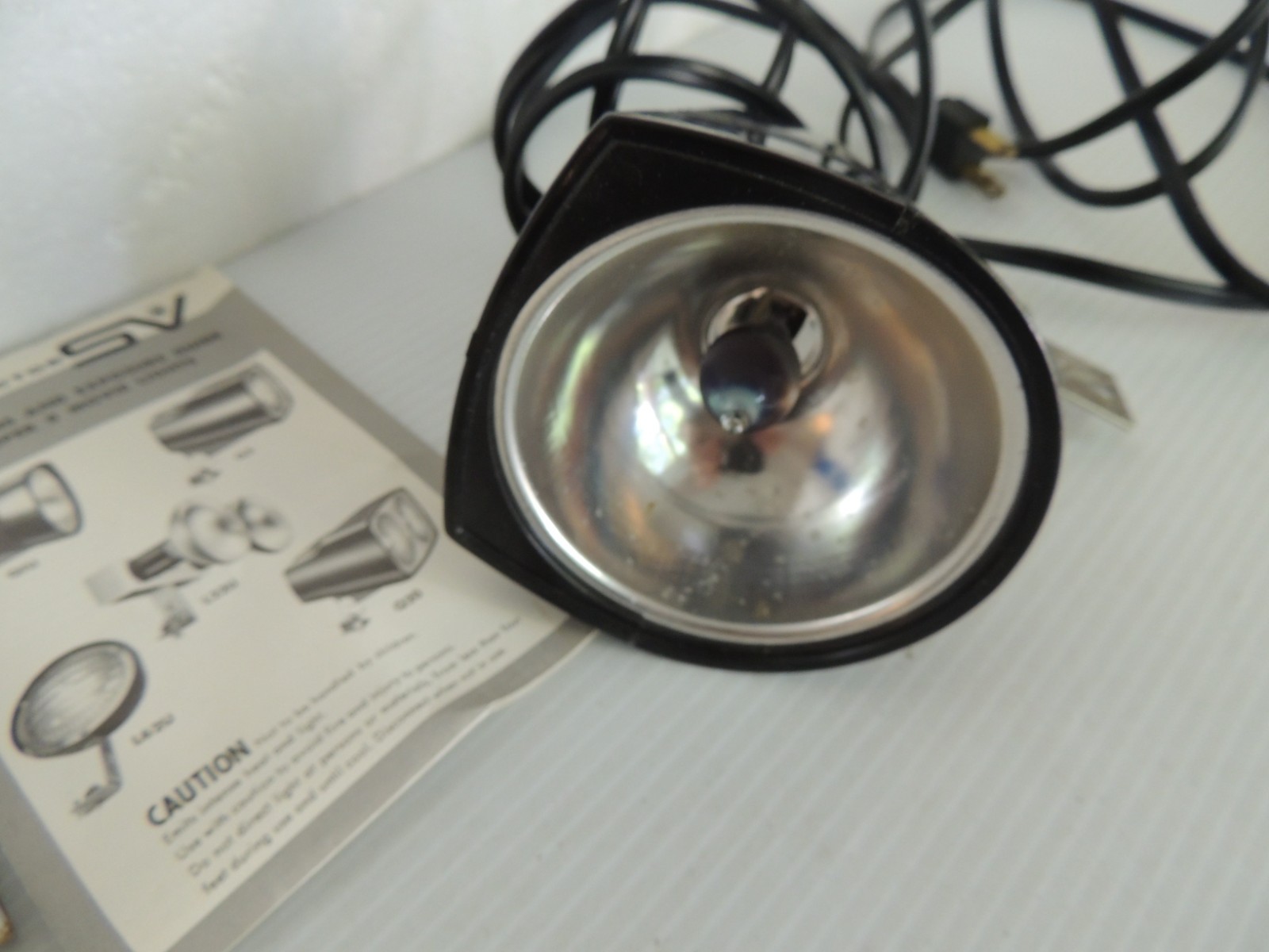 Smith-Victor Movie Light Model Q1U for Super 8 Cameras in Box Working 650 Watt