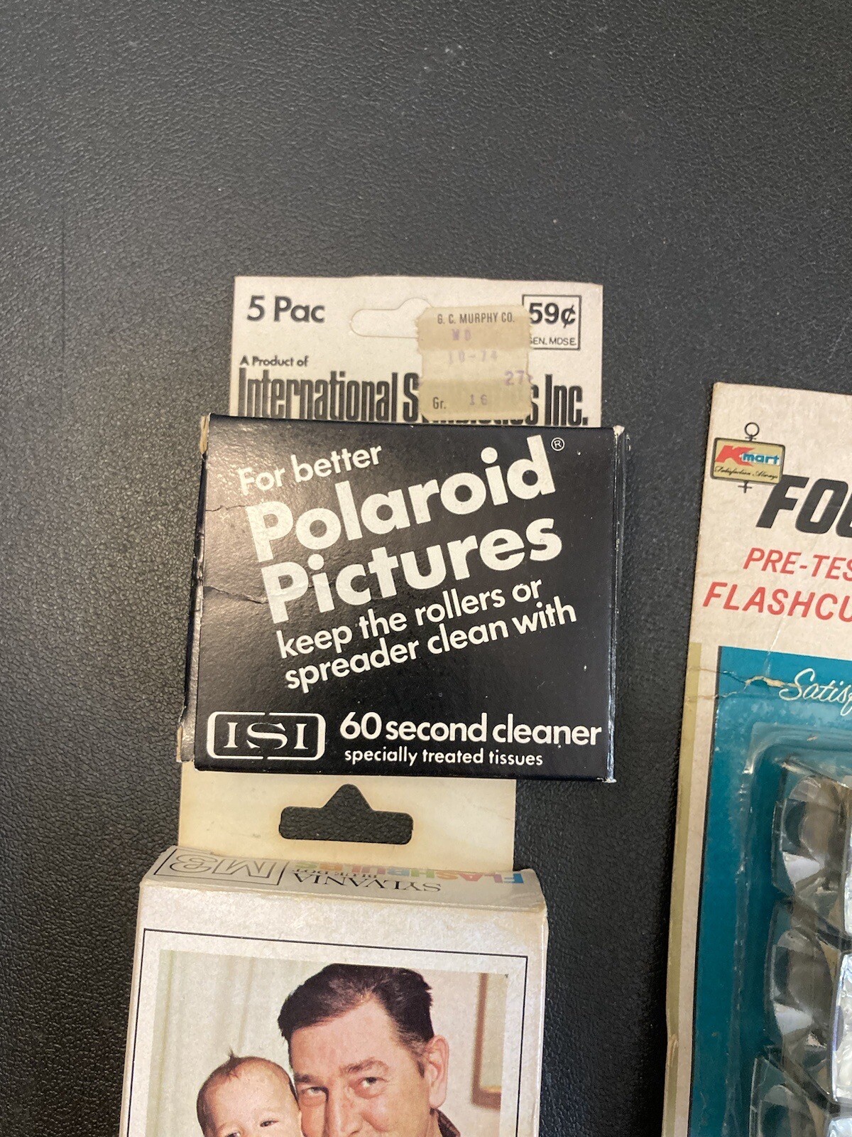 Polaroid Kodak Bulbs Cleaner Optical Filter Print Mount Some Incomplete Vtg Lot