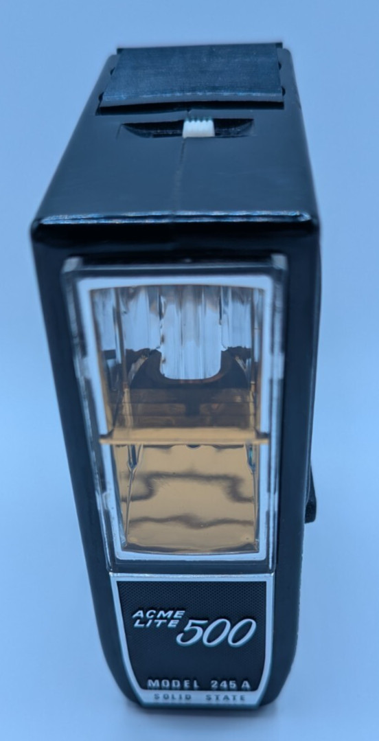 Acme Lite 500 Camera Flash Model 245A Solid State (Vintage)