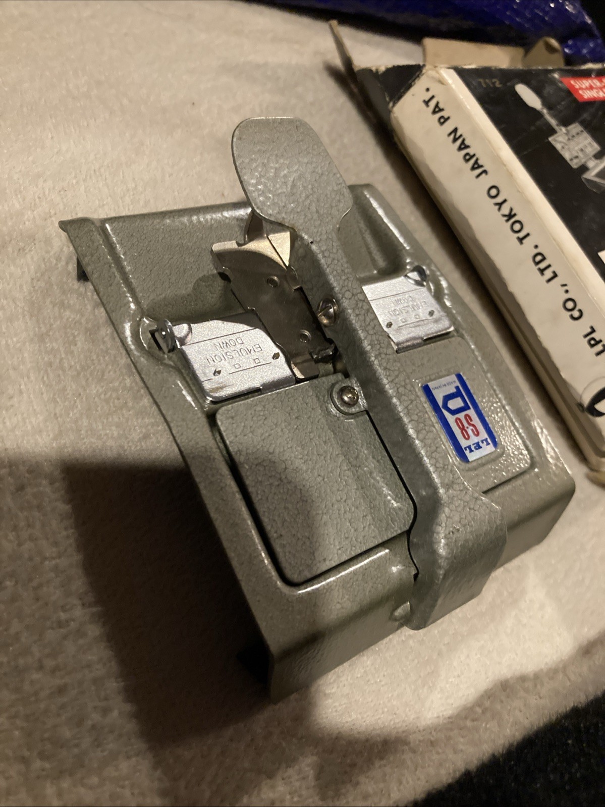 LPL Patch Tape Splicer, Super-8 Single-8 —-S8PT 712 w/Box Excellent Condition