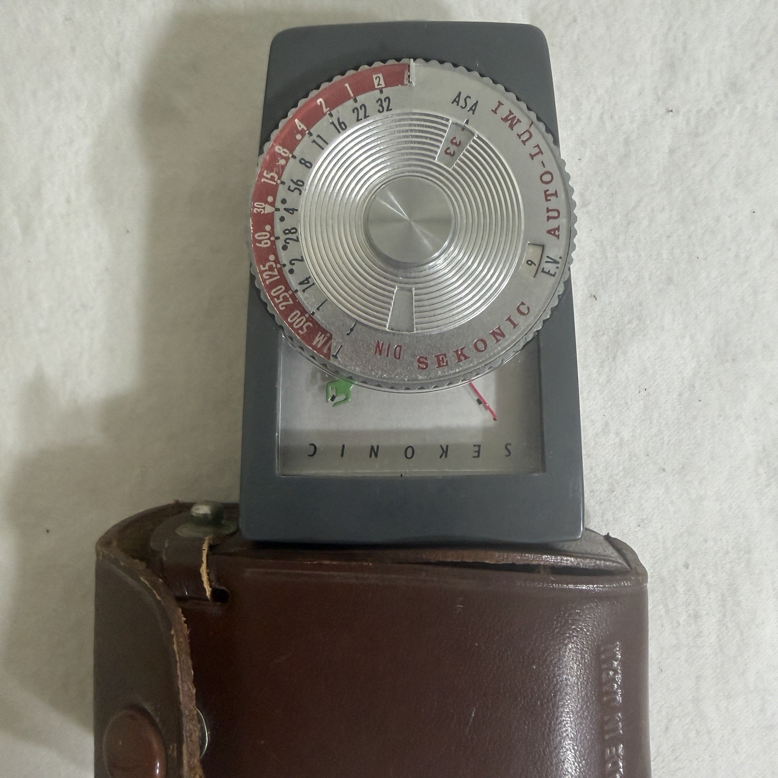 Vintage Sekonic Auto-Lumi 86 Light Meter + Rondo Rangefinder Lot Working Japan