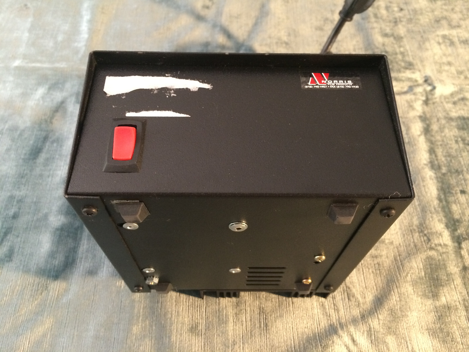 NORRIS FILM PRODUCTS POWER SUPPLY, 110 V.A.C. to 20 V.D.C. for TIME-LAPSE MOTORS