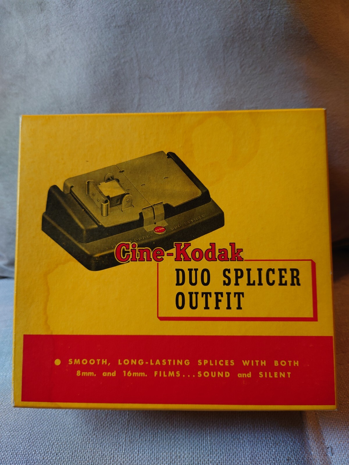 Vintage Cine-Kodak Duo Splicer Outfit, 8mm & 16mm, In Original Box Package Retro