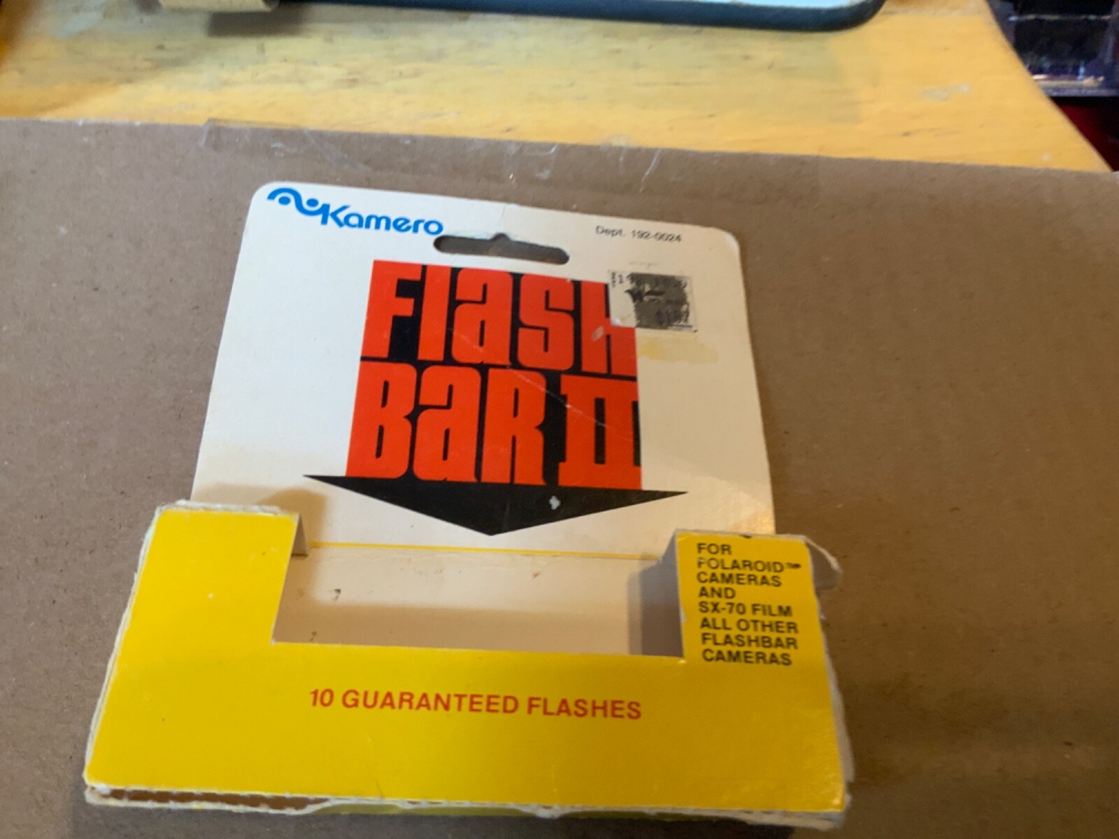New KAMERO Flash Bar II For Polaroid Instant Film Cameras SX-70 Vintage