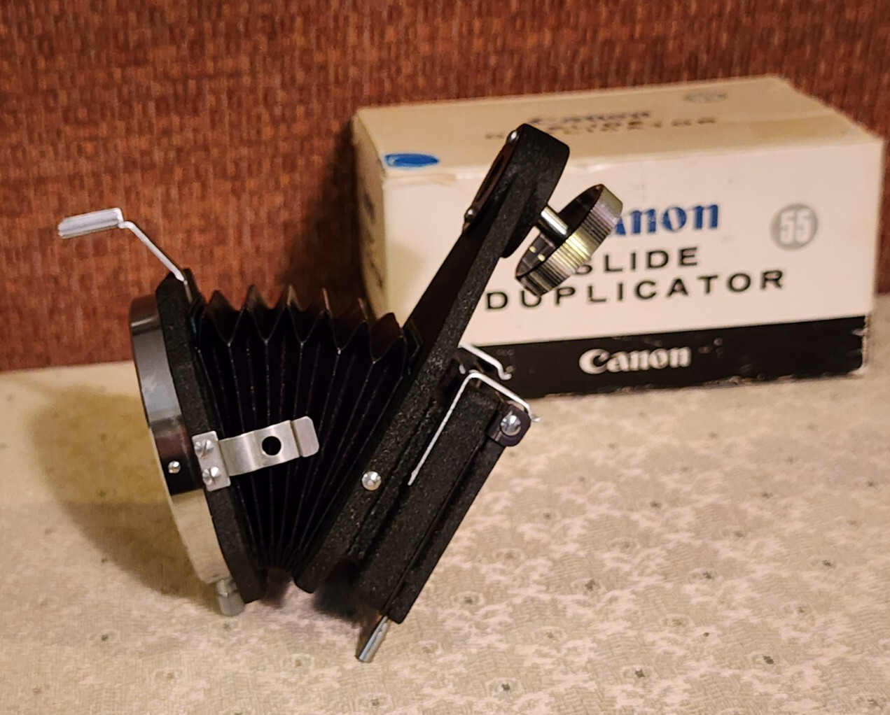 Vintage Canon Slide Duplicator No 55 Mount In Original Box Made In Japan *Read*