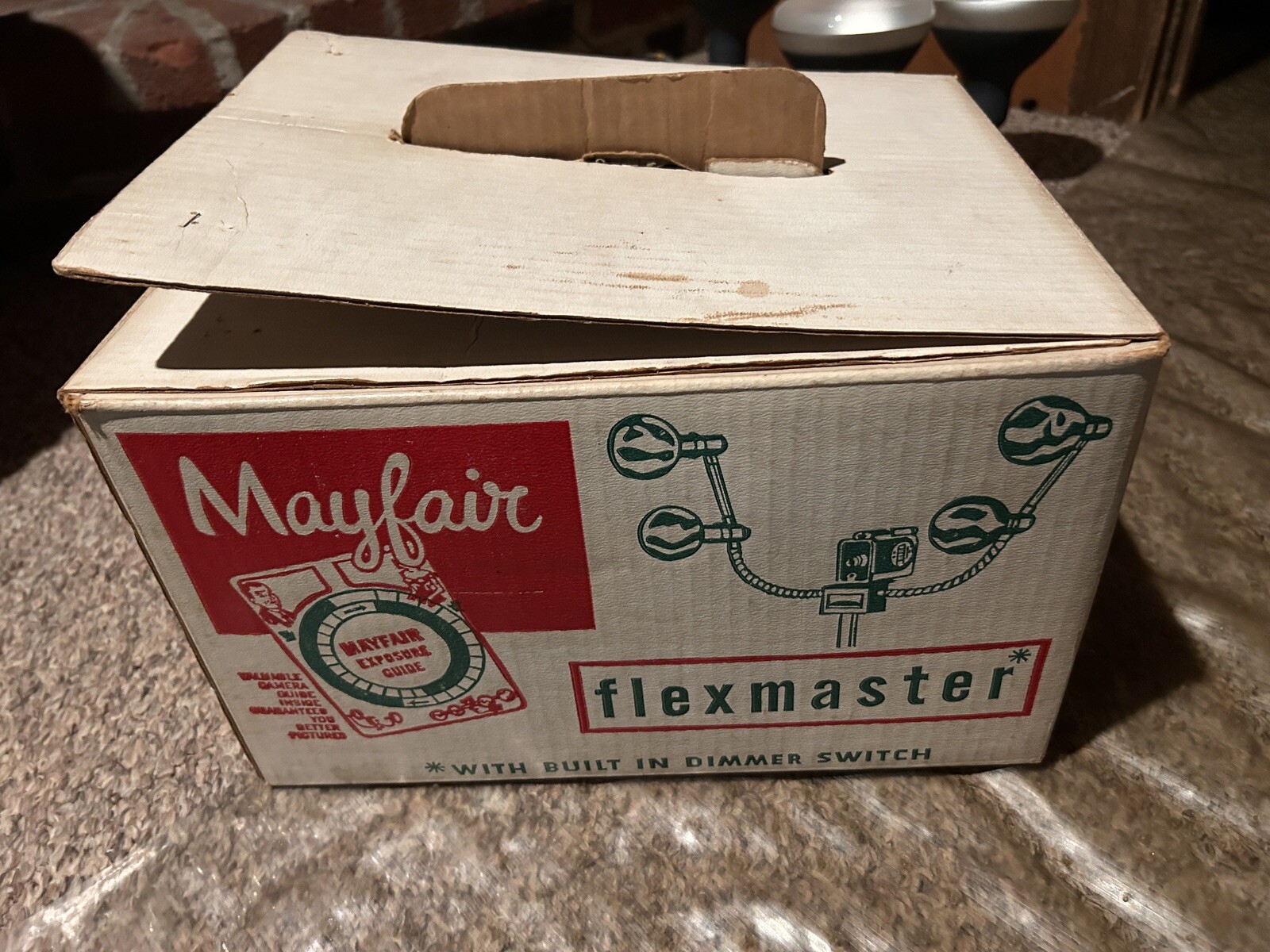 Vintage Movie Light Mayfair Flex master Photography Original Packaging Dimmer