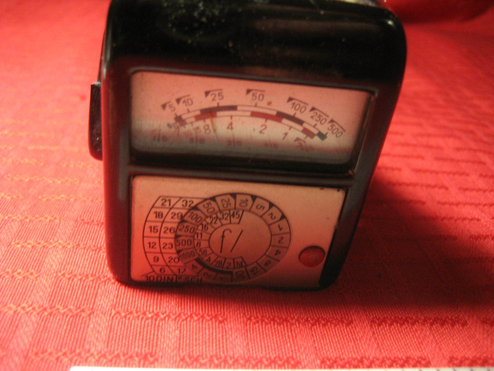 VTG LIXTUS BROWN BAKELITE LIGHT METER ORIGINAL GOSSEN