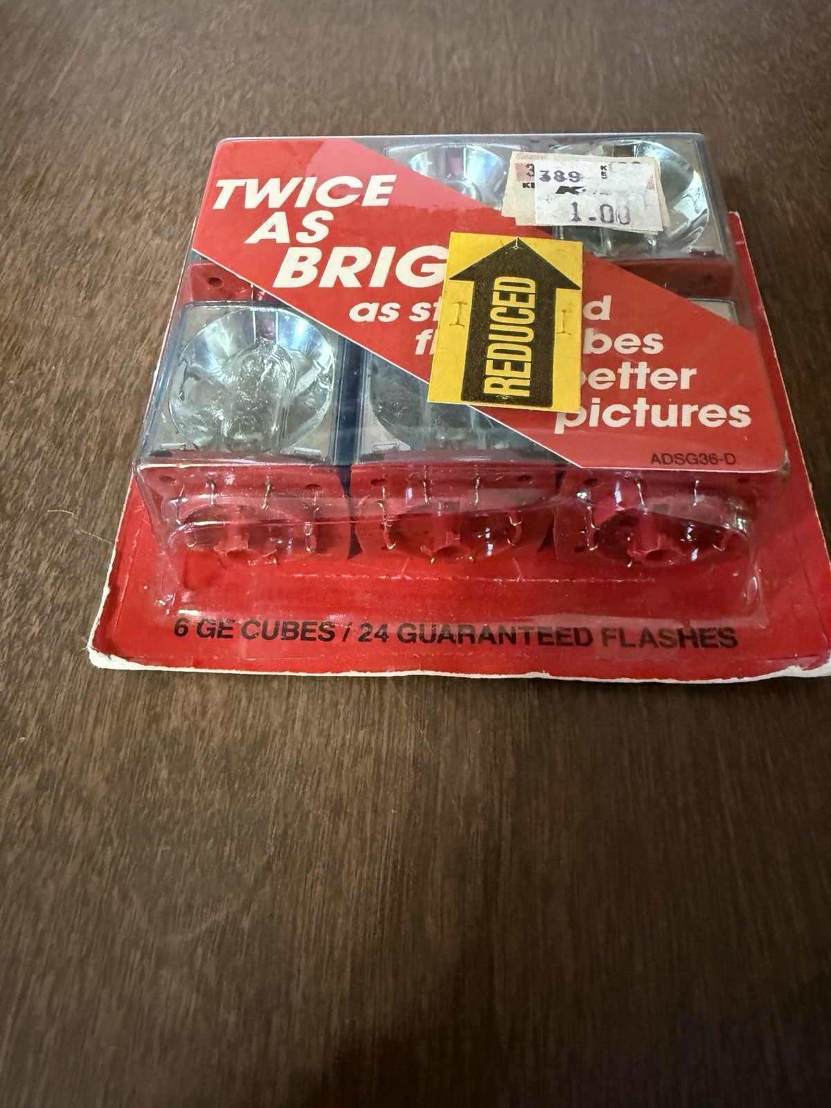 Vintage GE General Electric Flashcubes Flash Cubes 6-Pack Hi-Power NEW Nos