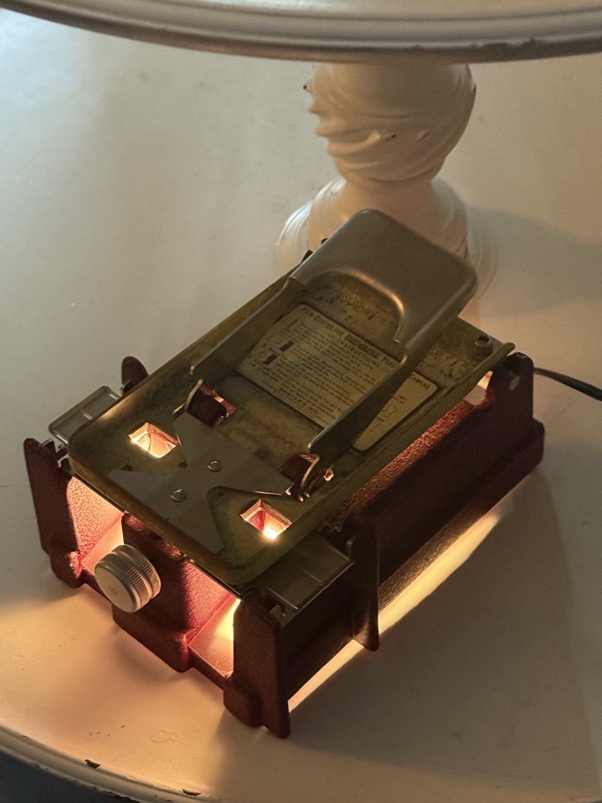 Vintage 1952 Sawyer’s View-Master Personal Film Cutter Model A Box Manual Works